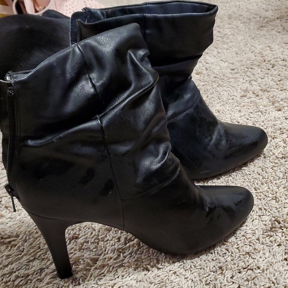 Black ankle boot